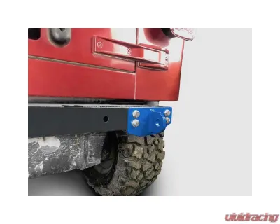 Steinjager Rear D-Ring Mount Bumperette (Playboy Blue) Jeep Wrangler TJ 1997-2006 - J0049117