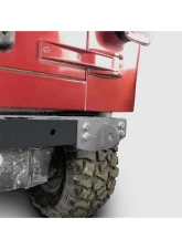 Steinjager Rear D-Ring Mount Bumperette (Gray Hammertone) Jeep Wrangler TJ 1997-2006                                     - J0049124 - Image 3