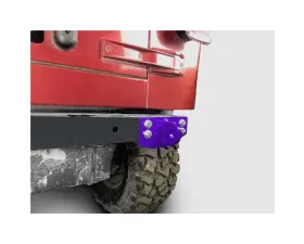 Steinjager Rear D-Ring Mount Bumperette (Sinbad Purple) Jeep Wrangler TJ 1997-2006