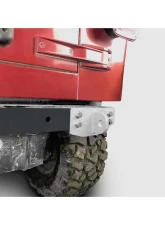 Steinjager Rear D-Ring Mount Bumperette (Cloud White) Jeep Wrangler TJ 1997-2006                                     - J0049126 - Image 3