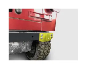 Steinjager Rear D-Ring Mount Bumperette (Neon Yellow) Jeep Wrangler TJ 1997-2006
