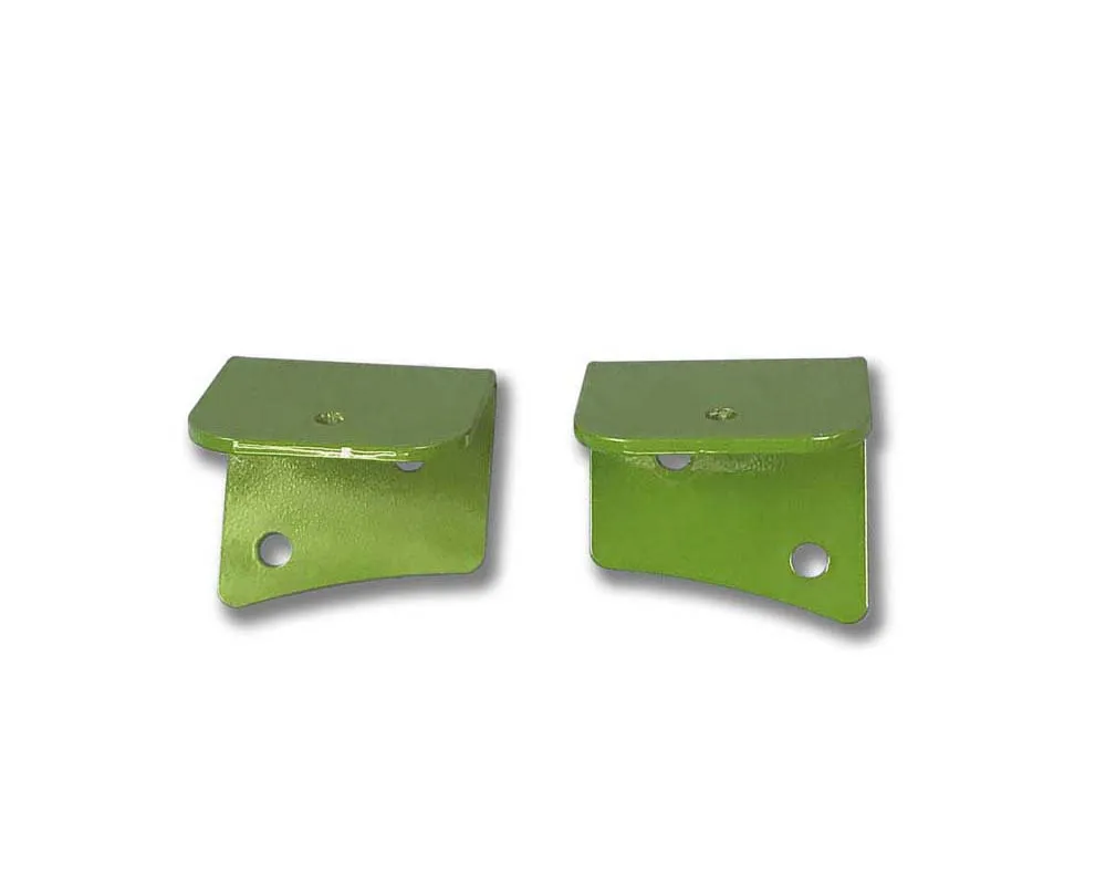 Steinjager Gecko Green Lower Windshield Mount Brackets Jeep Wrangler TJ 1997-2006 - J0049186
