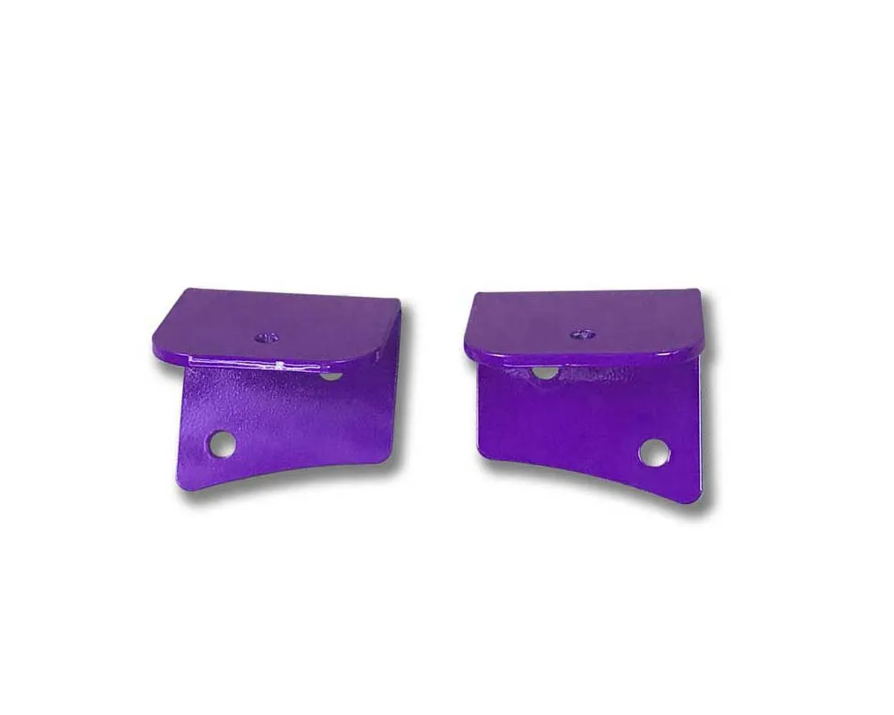 Steinjager Sinbad Purple Lower Windshield Mount Brackets Jeep Wrangler TJ 1997-2006 - J0049183