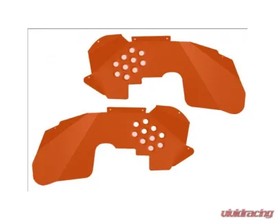 Steinjager Ace Engineering Fenders Inner Front Fluorescent Orange Jeep Wrangler JK 2007-2018 - J0054229
