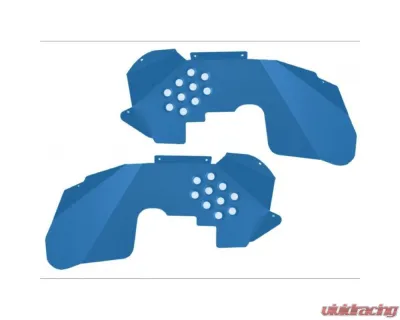 Steinjager Ace Engineering Fenders Inner Front Playboy Blue Jeep Wrangler JK 2007-2018 - J0054232