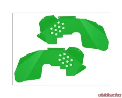 Steinjager Ace Engineering Fenders Inner Front Neon Green Jeep Wrangler JK 2007-2018 - J0054234