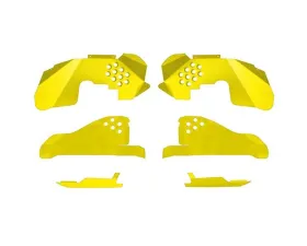 Steinjager Ace Engineering Fenders Inner Front Fits Falcon Shocks Neon Yellow Jeep Wrangler JK 2007-2018