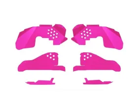 Steinjager Ace Engineering Fenders Inner Front Fits Falcon Shocks Hot Pink Jeep Wrangler JK 2007-2018