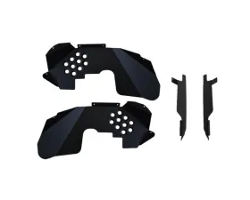 Steinjager Ace Engineering Fenders Inner Front & Inserts Black Jeep Wrangler JK 2007-2018