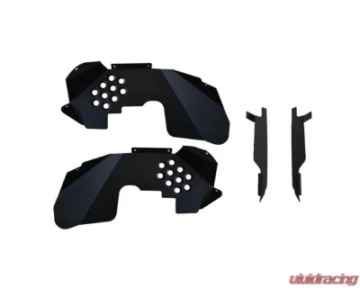 Steinjager Ace Engineering Fenders Inner Front & Inserts Black Jeep Wrangler JK 2007-2018 - J0054448