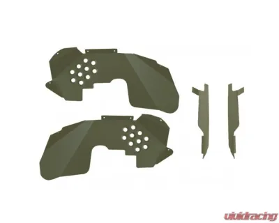 Steinjager Ace Engineering Fenders Inner Front & Inserts Locas Green Jeep Wrangler JK 2007-2018 - J0054456