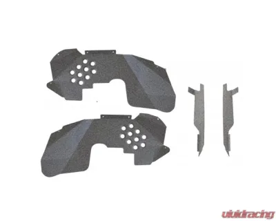 Steinjager Ace Engineering Fenders Inner Front & Inserts Gray Hammertone Jeep Wrangler JK 2007-2018 - J0054459