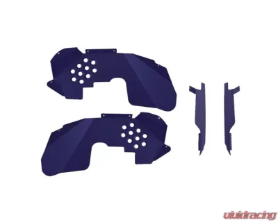 Steinjager Ace Engineering Fenders Inner Front & Inserts Fits Falcon Shocks Southwest Blue Jeep Wrangler JK 2007-2018 - J0054471