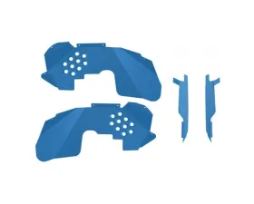 Steinjager Ace Engineering Fenders Inner Front & Inserts Fits Falcon Shocks Playboy Blue Jeep Wrangler JK 2007-2018