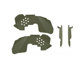 Steinjager Ace Engineering Fenders Inner Front & Inserts Fits Falcon Shocks Locas Green Jeep Wrangler JK 2007-2018
