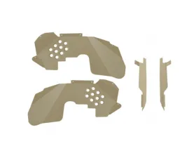 Steinjager Ace Engineering Fenders Inner Front & Inserts Fits Falcon Shocks Military Beige Jeep Wrangler JK 2007-2018