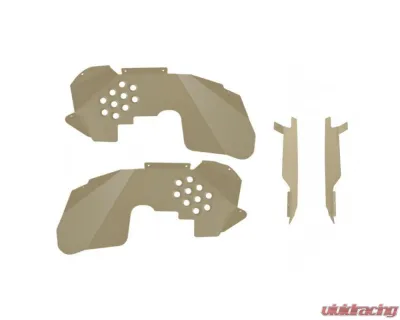 Steinjager Ace Engineering Fenders Inner Front & Inserts Fits Falcon Shocks Military Beige Jeep Wrangler JK 2007-2018 - J0054477