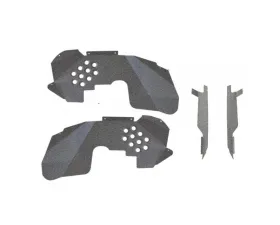Steinjager Ace Engineering Fenders Inner Front & Inserts Fits Falcon Shocks Gray Hammertone Jeep Wrangler JK 2007-2018