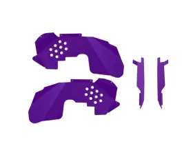 Steinjager Ace Engineering Fenders Inner Front & Inserts Fits Falcon Shocks Sinbad Purple Jeep Wrangler JK 2007-2018