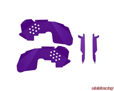 Steinjager Ace Engineering Fenders Inner Front & Inserts Fits Falcon Shocks Sinbad Purple Jeep Wrangler JK 2007-2018 - J0054480