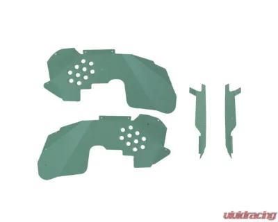 Steinjager Ace Engineering Fenders Inner Front & Inserts Fits Falcon Shocks Tiffany Blue Jeep Wrangler JK 2007-2018 - J0054485