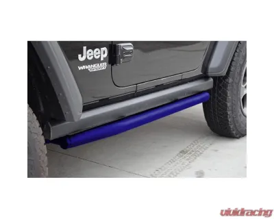 Steinjager Ace Engineering Armor Rock Sliders Southwest Blue Jeep Wrangler JL 2 Door 2018-2023 - J0055038