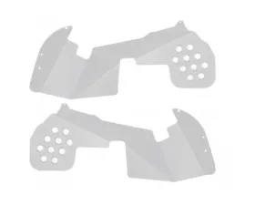 Steinjager Ace Engineering Fenders Inner Front Only Cloud White Jeep Wrangler JL | Gladiator JT 2018-2023
