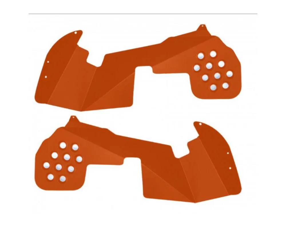 Steinjager Ace Engineering Fenders Inner Front Only Fluorescent Orange Jeep Wrangler JL | Gladiator JT 2018-2023 - J0056856