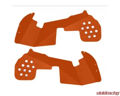 Steinjager Ace Engineering Fenders Inner Front Only Fluorescent Orange Jeep Wrangler JL | Gladiator JT 2018-2023 - J0056856