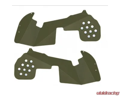 Steinjager Ace Engineering Fenders Inner Front Only Locas Green Jeep Wrangler JL | Gladiator JT 2018-2023 - J0056863