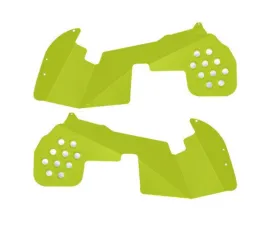 Steinjager Ace Engineering Fenders Inner Front Only Neon Yellow Jeep Wrangler JL | Gladiator JT 2018-2023