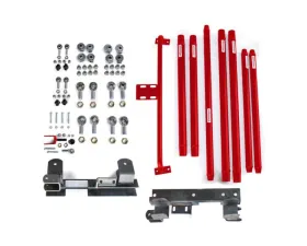 Steinjager Red Baron DOM Tubing Long Arm Travel Kit Jeep Wrangler TJ MT 2003-2006