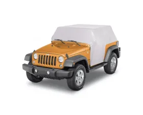 Steinjager Gray 5 Layer Full Door Cab Cover Jeep Wrangler JK 2007-2018