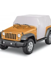Steinjager Gray 5 Layer Full Door Cab Cover Jeep Wrangler JK 2007-2018                                     - J0058131 - Image 2