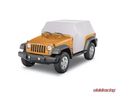 Steinjager Gray 5 Layer Full Door Cab Cover Jeep Wrangler JK 2007-2018 - J0058131