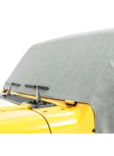 Steinjager Gray 5 Layer Full Door Cab Cover Jeep Wrangler JK 2007-2018                                     - J0058131 - Image 2