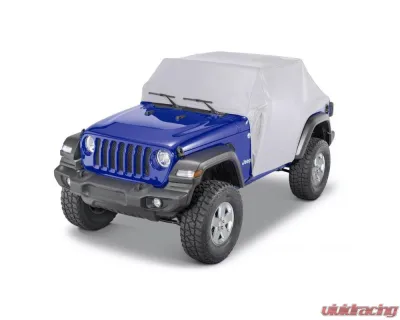 Steinjager Gray 5 Layer Full Door Cab Cover Jeep Wrangler JL 2Dr 2018+ - J0058135