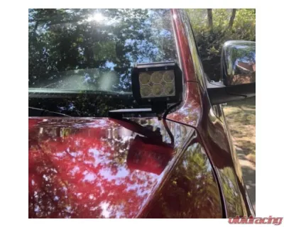 Steinjager Ditch Light Bracket Pair Dodge Durango 1997+ - J0060586