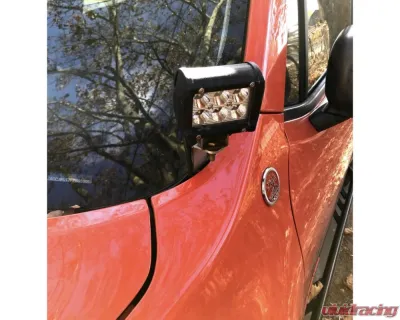 Steinjager Ditch Light Bracket Jeep Renegade BU 2015-2023 - J0060592