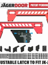 Steinjager Jagerdoor Front Trail Doors Jeep Wrangler JL 2019+                                     - J0060731 - Image 3