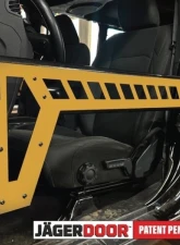 Steinjager Jagerdoor Front Trail Doors Jeep Wrangler JK 2007-2018                                     - J0060752 - Image 3