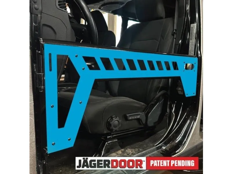 Steinjager Jagerdoor Front Trail Doors Jeep Wrangler JK 2007-2018 - J0060758