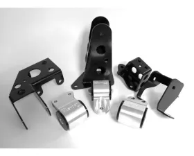 Hasport Extreme 88a Urethane Engine Mount Kit for J-Series Engine into Honda Civic 1996-2000