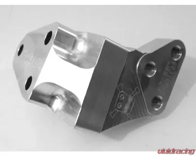 Hasport 2 Bolt Left Hand Engine Mount Bracket for use w/ DCLH Honda Civic | Del Sol | Acura Integra 1992-2001 - P72BB