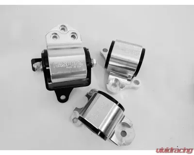 Hasport Extreme 88a Urethane B | D-Series Engine Mount Kit w/ 3 Bolt Left Hand Mount Honda Civic 1996-2000 - EKSTK3-88A