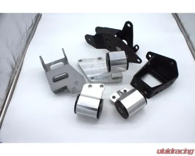 Hasport Solid 6061 Inserts K24 Engine Mount Kit w/ K24 Accord | TSX Transmission Honda Prelude 1992-1996 - BBK1-6061