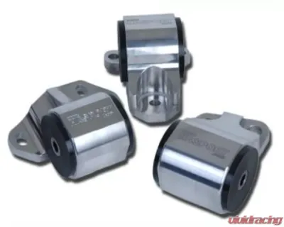 Hasport Solid 6061 Inserts Engine Mount Kit for B-Series Engine and Cable Transmission w/ 2 Bolt Left Hand Mount Acura | Honda 1994-2001 - EGB2-6061