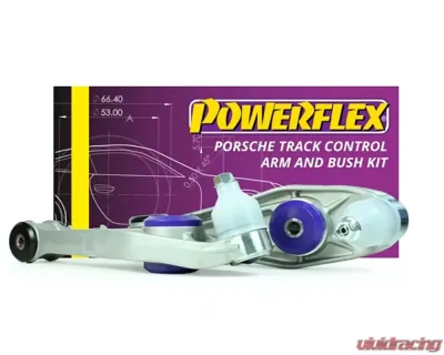 Powerflex Race Type Black Pair Front Track Control Arm Porsche 997 | 987 - PF57K-1002BLK