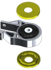 Powerflex Race Type Lower Engine Mount Bushing Insert Ford Mk3 ST | RS 2011+                                     - PFF19-1821BLK - Image 2