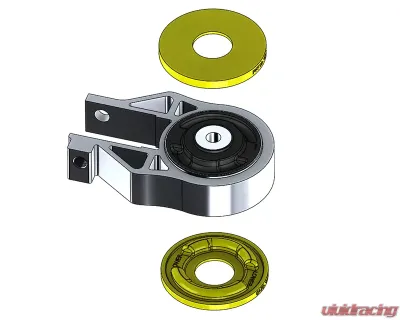 Powerflex Race Type Lower Engine Mount Bushing Insert Ford Mk3 ST | RS 2011+ - PFF19-1821BLK